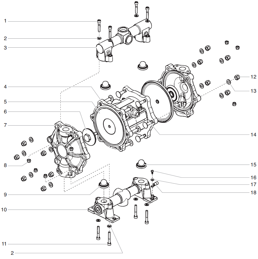 PowrTex 600DD Fluid Pump (P/N 600-485)
